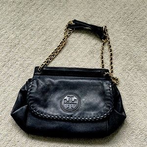 Beautiful Tory Burch handbag black leather
